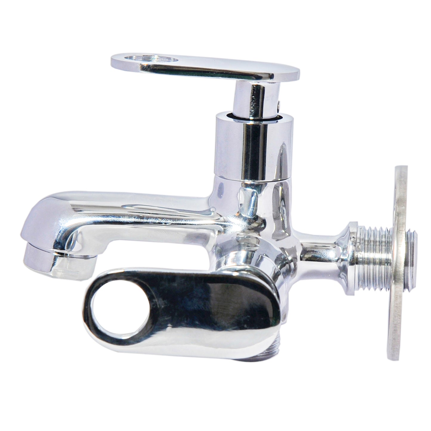 T2-01 2-in-1 Bibcock tap with Wall Flange