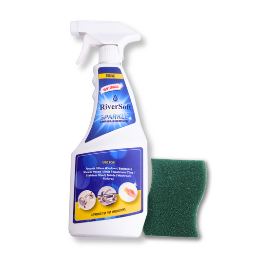 SPKL-350-1-S Sparkle Liquid Spray with Scrub for Faucets (350ML, Pack of 1 with 1 Scrub)
