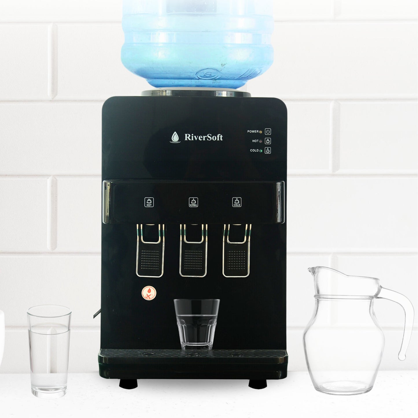 Hot, Cold and Normal Water Dispenser| Table Top | Suitable for Office & Home