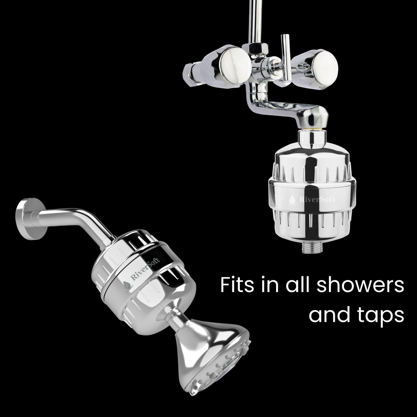 SF-15 PRO shower and tap filter for hard water | India's highest selling water softener