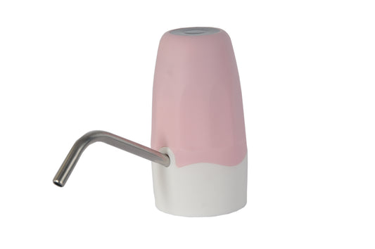 AWD-Pro-P-1 Automatic Water Dispenser Pump for 20 Litre Water Bottle Can with Portable USB Charging Cable | Pink