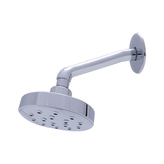 SAMANEA MS01-SA-001 Mist Shower head with Shower arm and flange (ABS, Chrome, Stainless Steel, pack of 1)