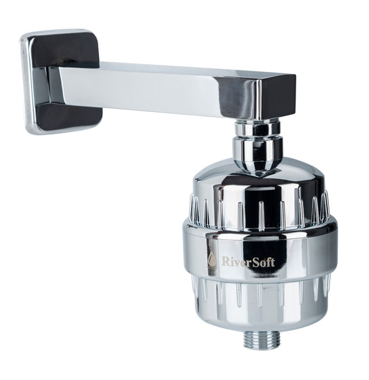 KS-SF-15 Shower filter for hard water with Kubix Spout tap | Complete bath set