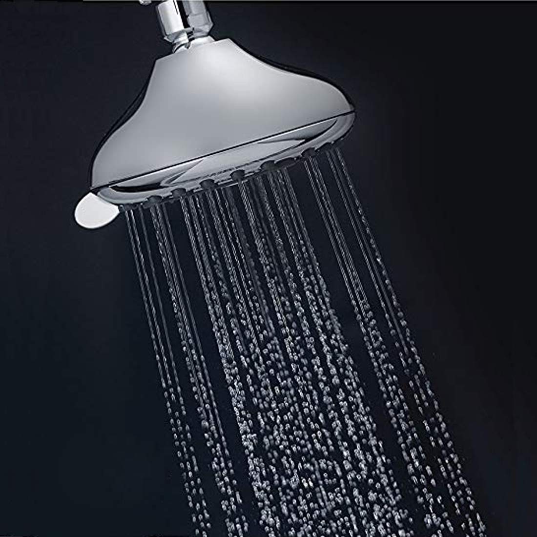 MS-5D135 Overhead shower with 6 function spray settings without arm