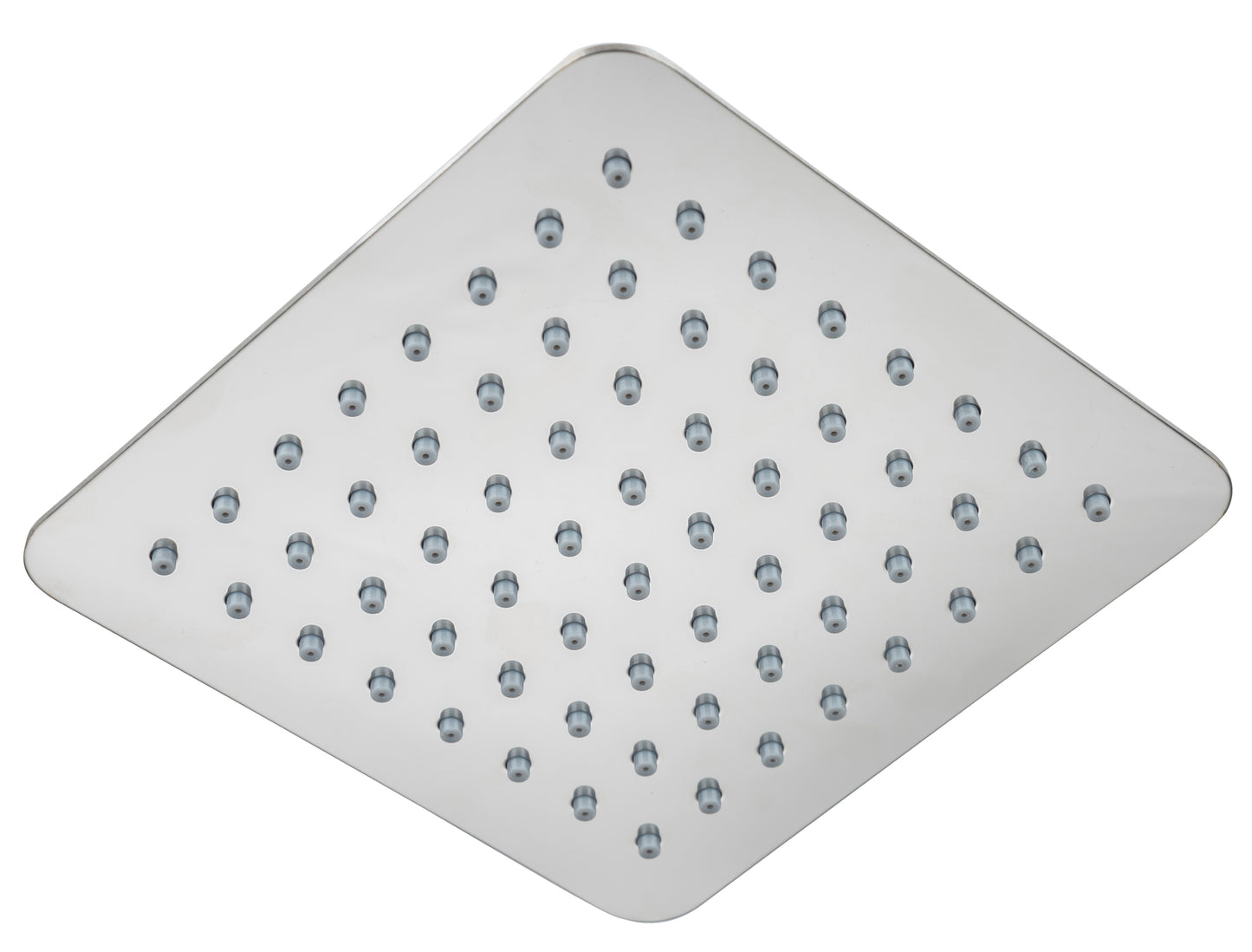 RiverSoft RS66 Rain shower 6 inch x 6 inch without arm (SS304, Chrome)