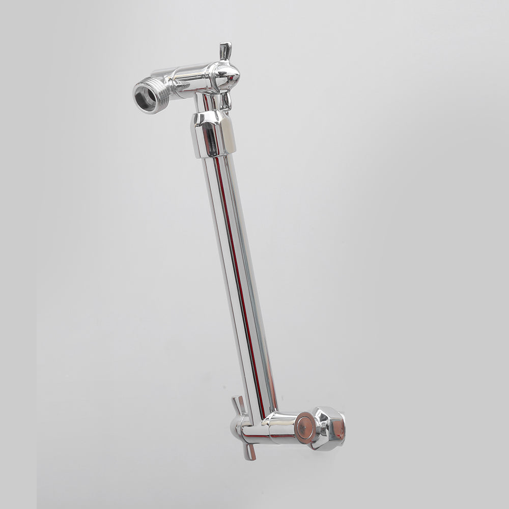 SAMANEA FL-SA Adjustable shower arm ( Chrome, Brass, Pack of 1)