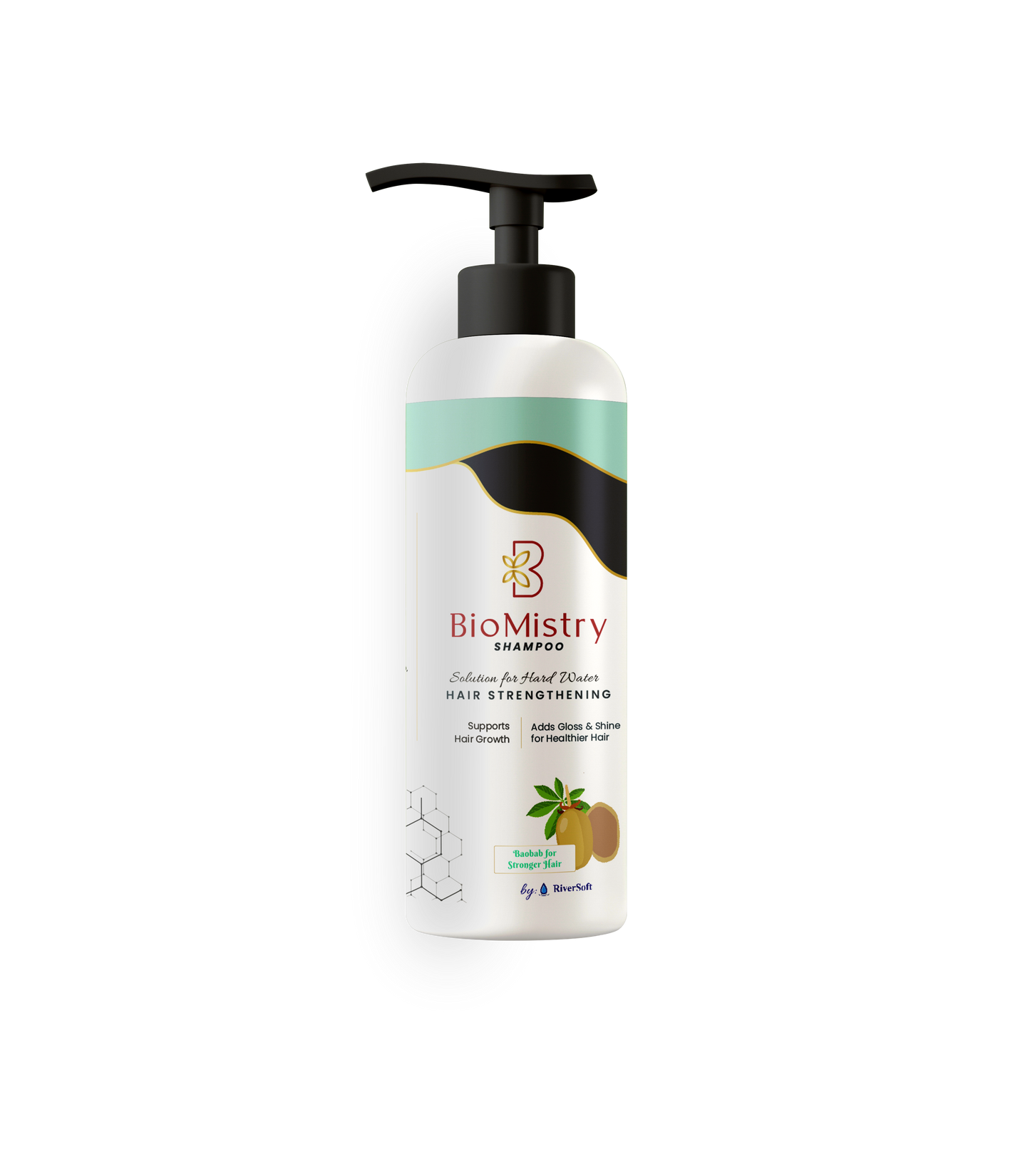 Hair Strengthening Shampoo | designed for hard water | Free from Paraben and sulphate | with Amaranth and Baobab seed extract | 200ml