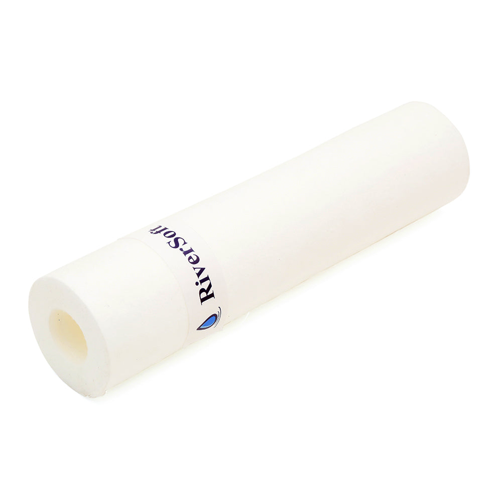 RiverSoft SP-10-2 RO Prefilter Spun Cartridge 5 Micron For Removing Sediments | Suitable For 10 Inch Prefilter Housing (Pack of 2, white, 10 inch, PP, 5 Micron)