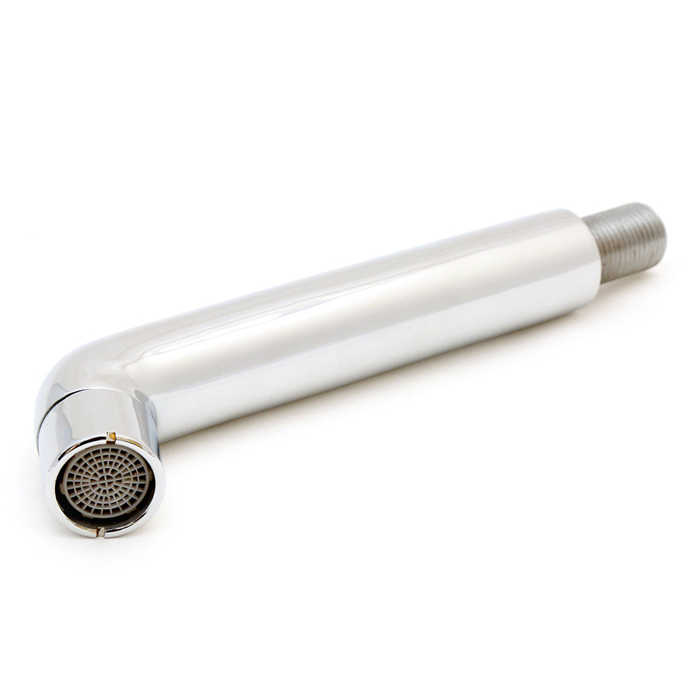 FLT Tap Spout Brass with flange | Chrome