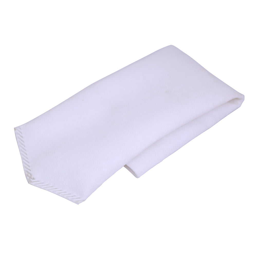 RiverSoft FB-20-5M-NR Sediment Filter Bag without ring, Filter Bag 5 Micron for filtering sand, dirt, rust from water (20 inch, PP, White, Pack of 1)