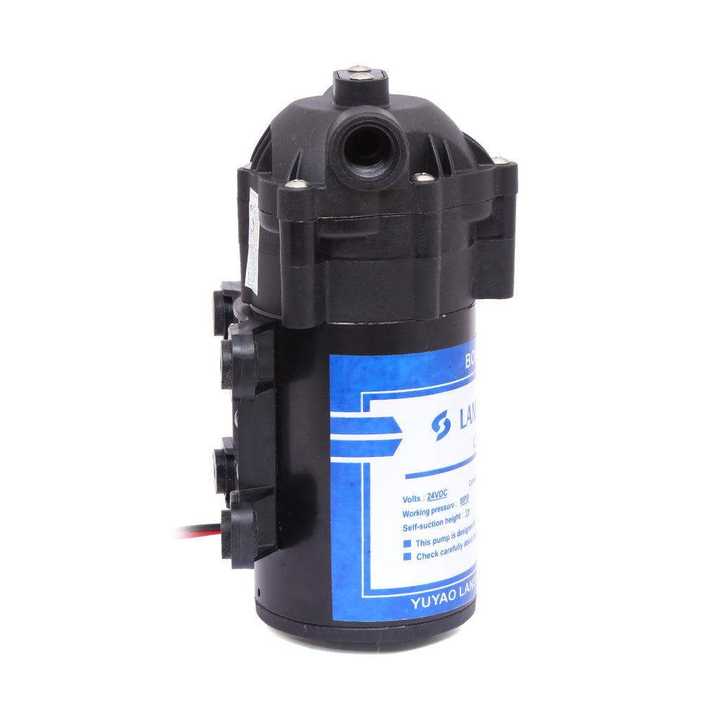 RiverSoft BP-100GPD Booster Pump 100 GPD| Compatible with all type of RO water purifiers(24 Volts)