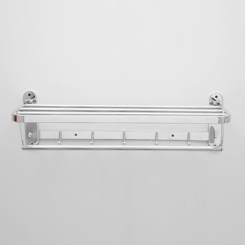 TRF-24 Stainless Steel Folding Towel Rack for Bathroom (24 inch)