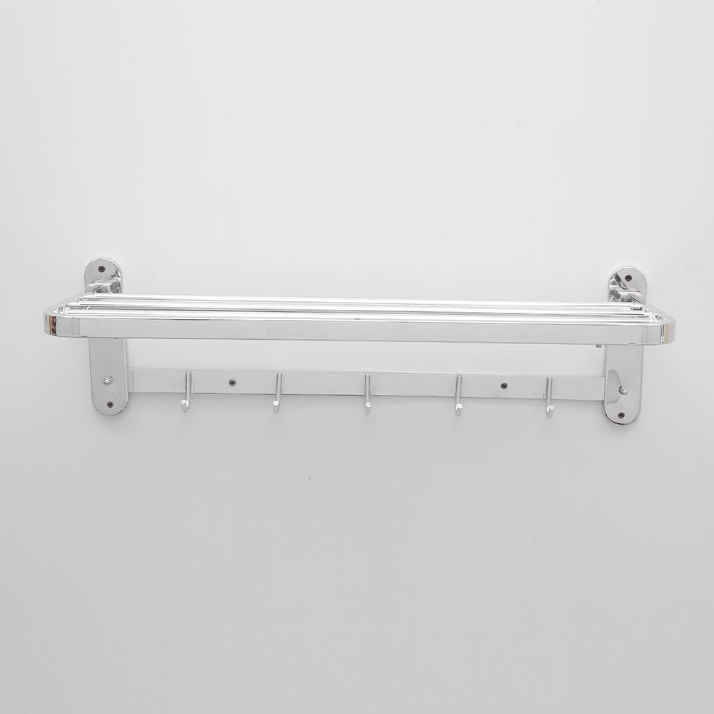 TRF-24 Stainless Steel Folding Towel Rack for Bathroom (24 inch)