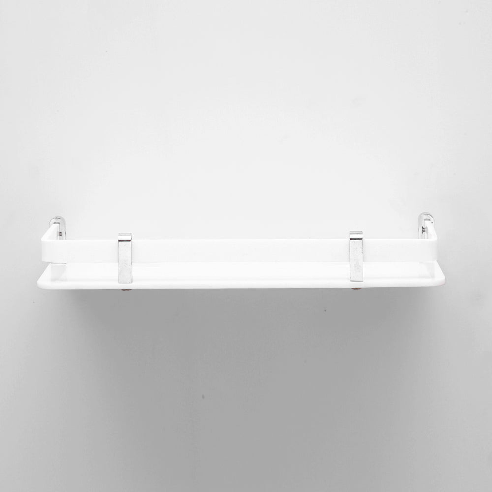 SAMANEA AC-SH-12 Multipurpose Acrylic Bathroom Shelf(12x5 inch, Acrylic, White)