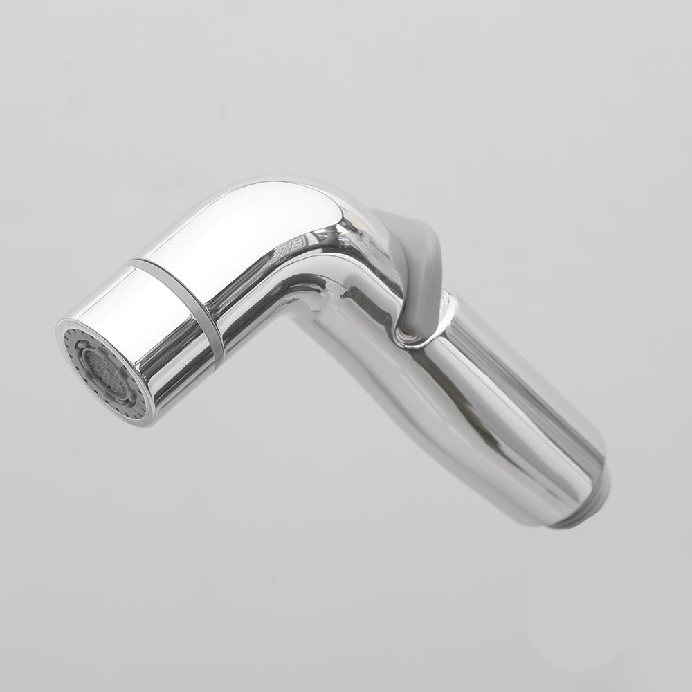 SAMANEA HF-T-HH Health Faucet Gun/Head with Hose Tube and Holder ( ABS, Chrome, Pack of 1)
