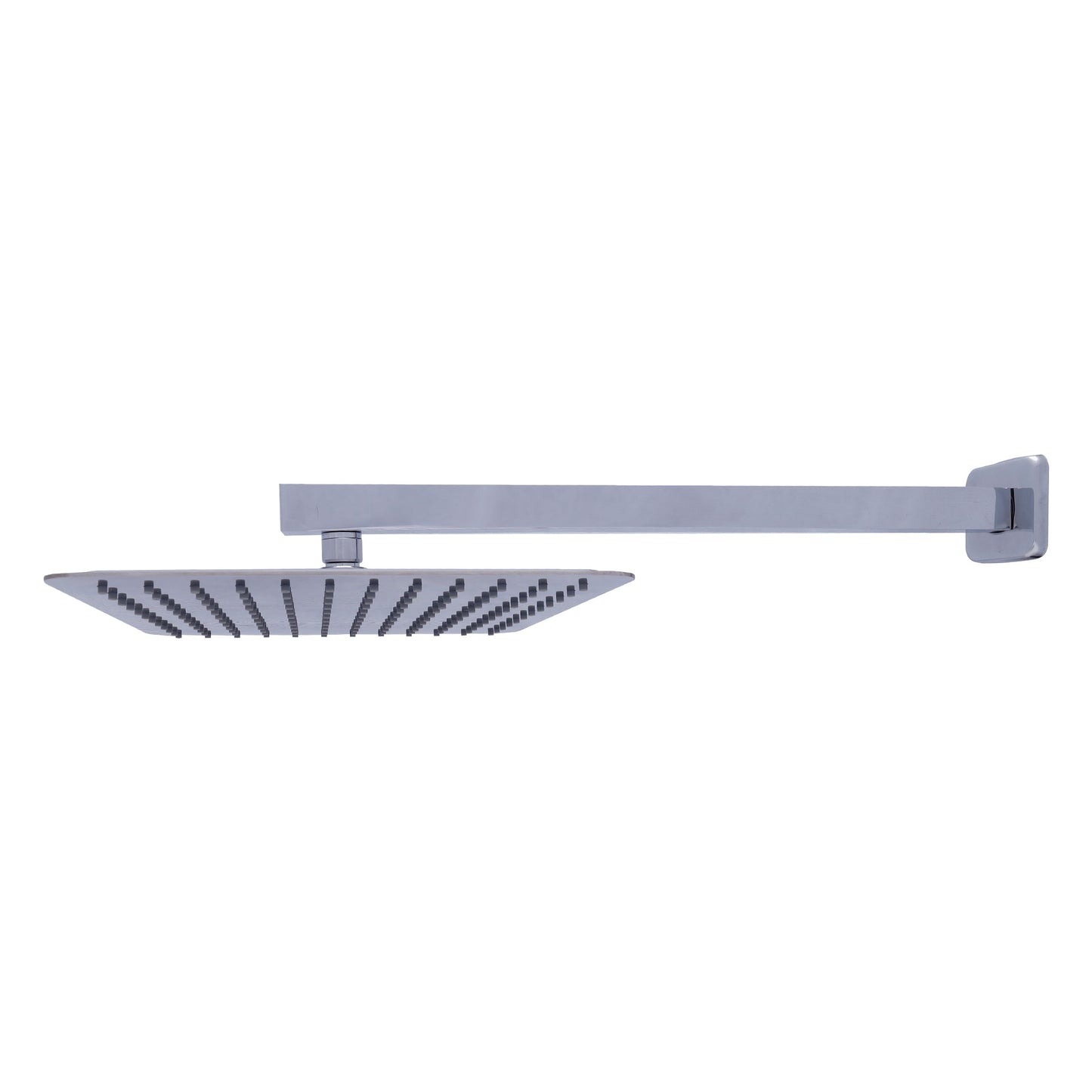 RS88-18SA Rain Shower head 8x8 inch with 18 inch Shower arm and flange