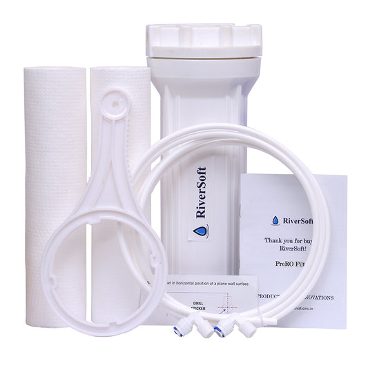 PreRO-6 Heavy Prefilter housing assembly |Fits in all purifiers | For high pressure water lines