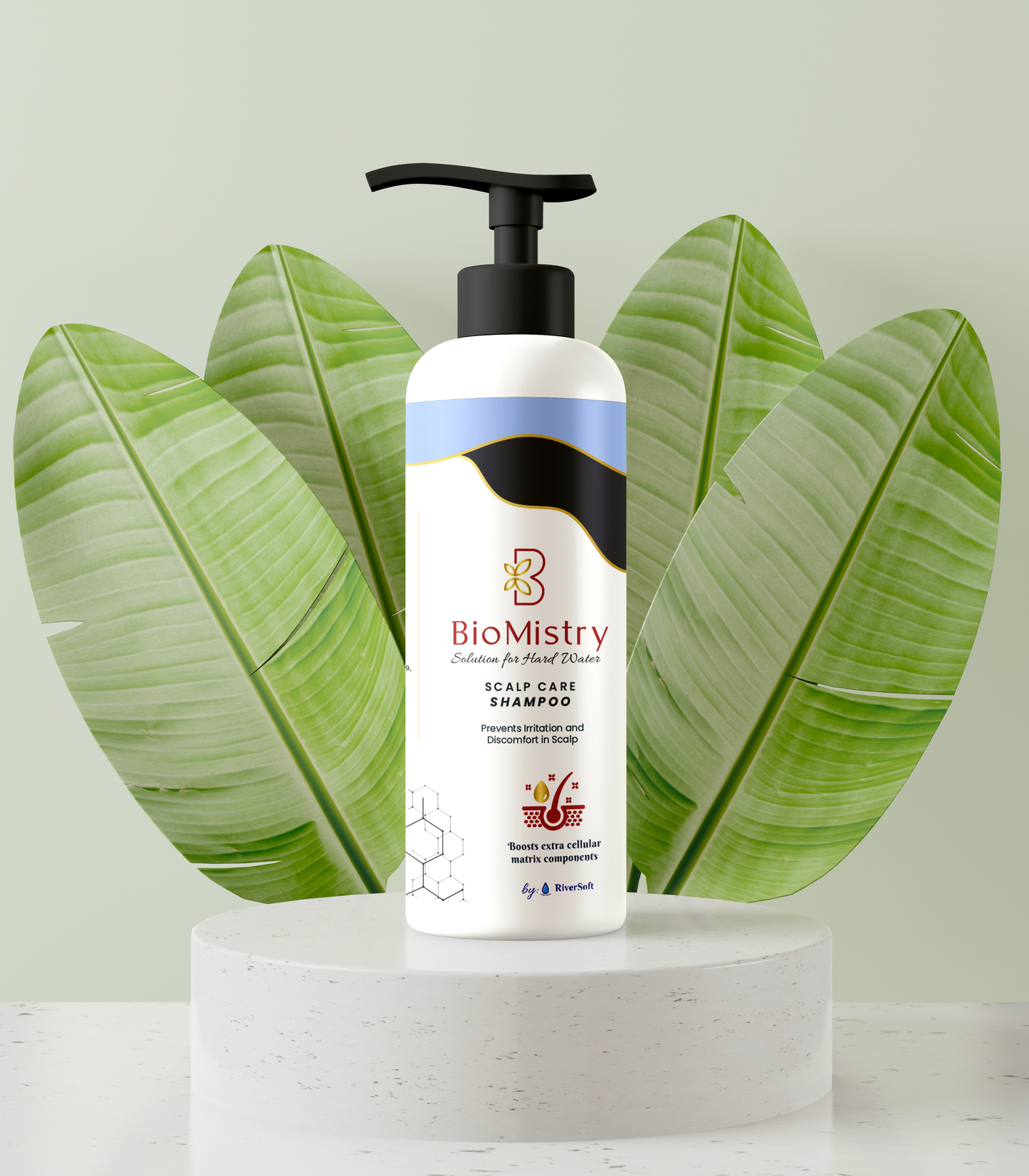 Scalp Care Shampoo with Triglyphix Sense and Baobab seed extract | designed for hard water | 200ml