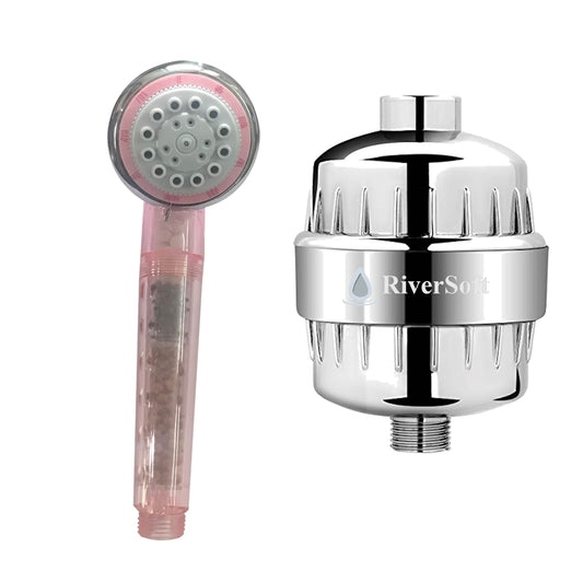Shower and tap filter and Hand Shower combo pack | water softener