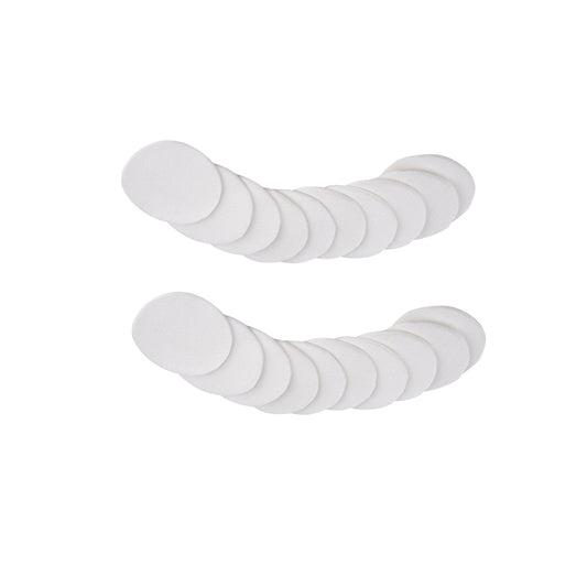 RiverSoft SedimentX 1 micron sediment pads for use in shower filter, filters high dirt, rust, sand (White, PP, Pack of 20)