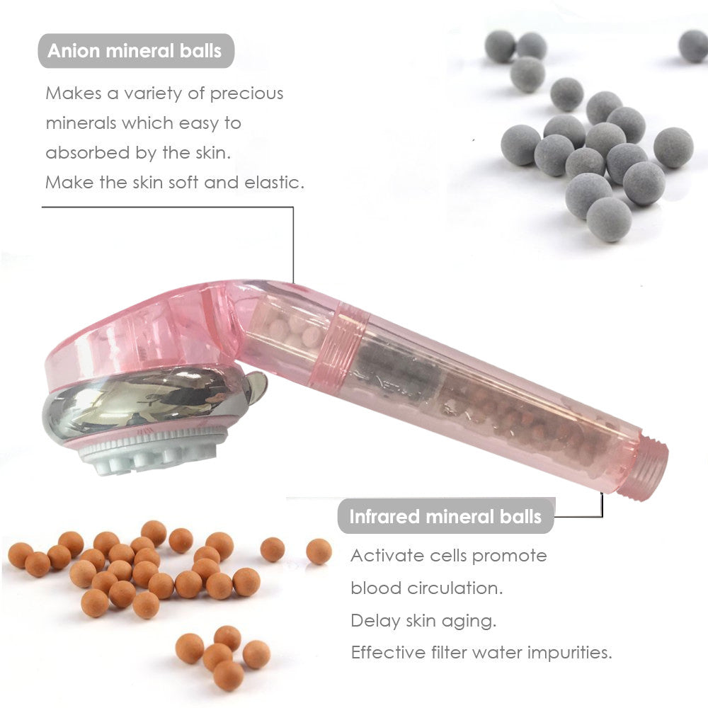 SH-15 Hand Shower with Mineral Balls for Improving Hair and Skin | Unique handshower