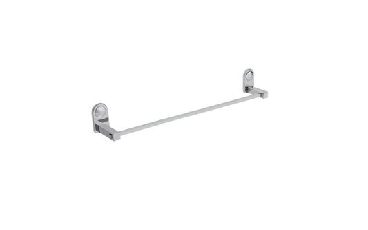 SAMANEA TROD-24S Stainless Steel 24 Inch Square Towel Rod for Bathroom | Kitchen | Wardrobe (24 Inch, Chrome, SS202, Square)