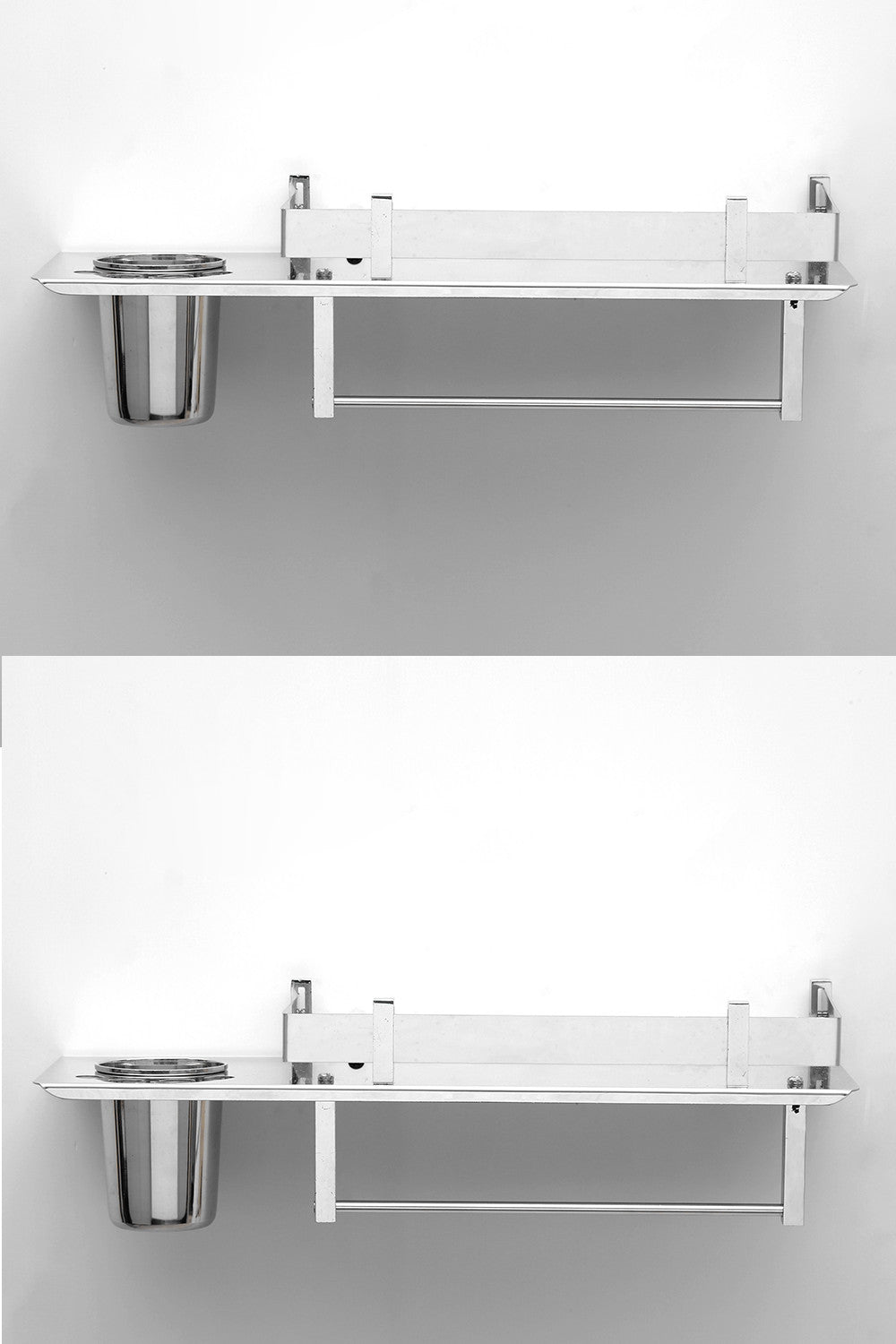 Tumbler Holder 3 in 1 Multipurpose Shelf (15 x 5 Inches, Pack of 2)