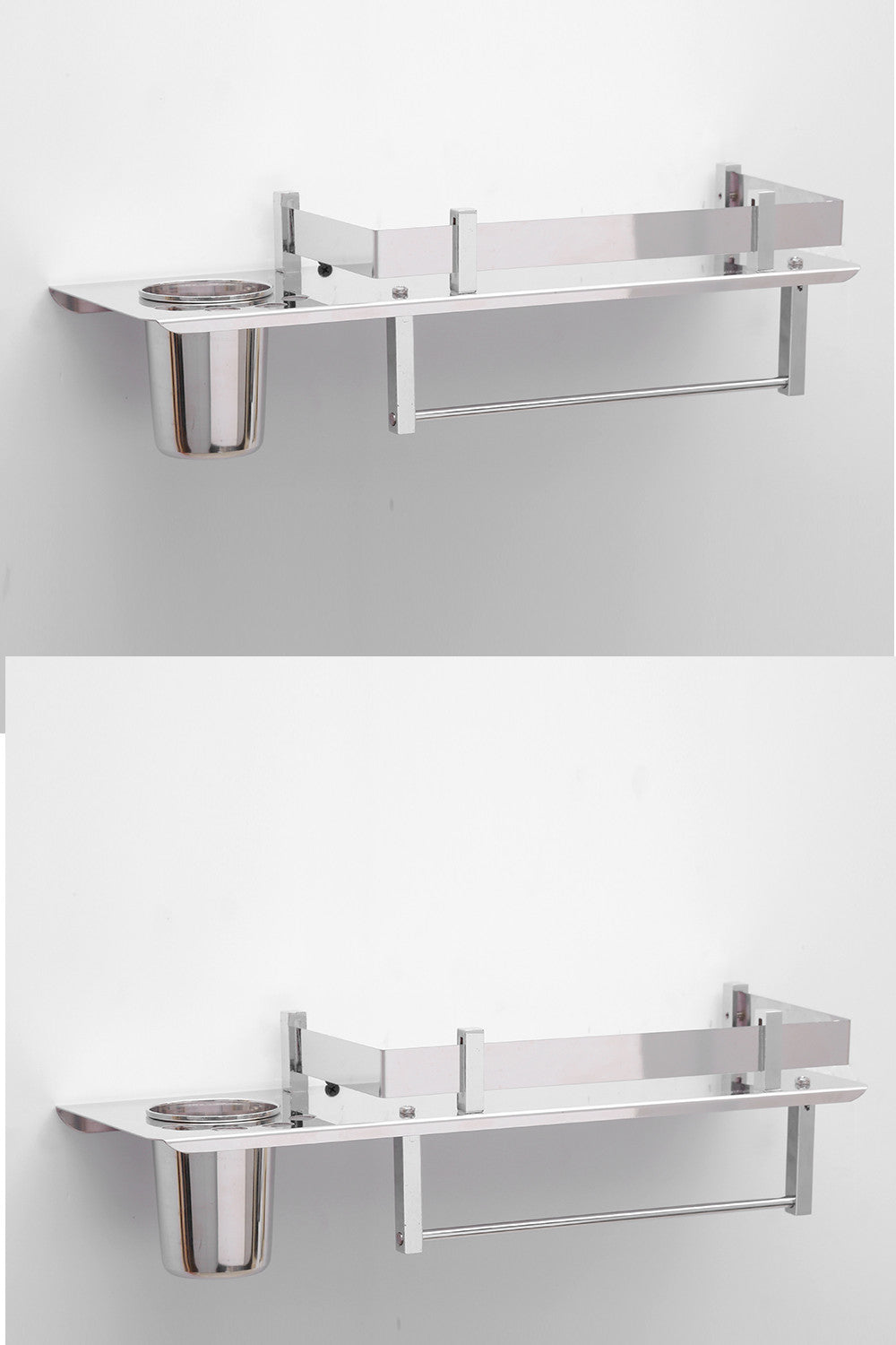 Tumbler Holder 3 in 1 Multipurpose Shelf (15 x 5 Inches, Pack of 2)