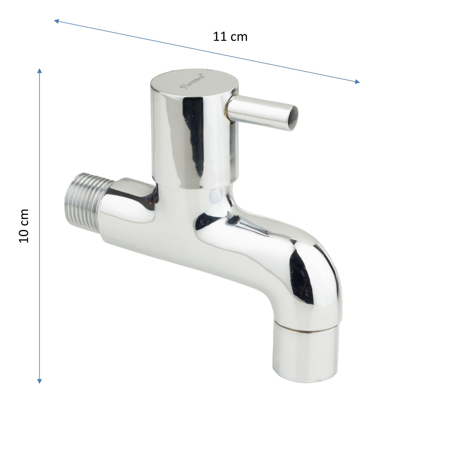 T-001 Bib cock brass tap with flange
